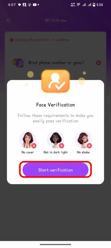 Chamet Face Verification (Screenshots) 4
