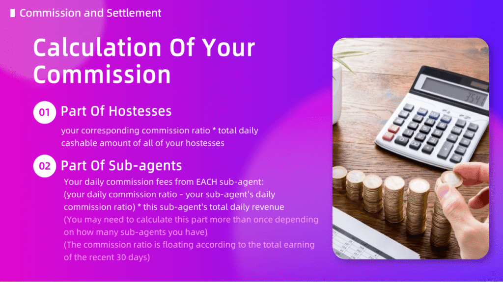 Chamet Agent Commission